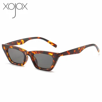 XojoX Sexy Ochi de Pisica ochelari de Soare pentru Femei Brand Designer de Epocă Mici Ochelari de Soare de sex Feminin Tendință Oglindă Nuante pentru Femei UV400 Ochelari