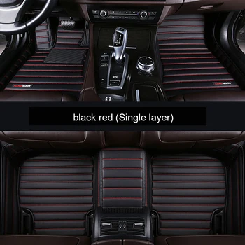 Personalizate de mașină din piele podea mat pentru Audi a4 b6, a6 c5 b8 A6L R8 Q3 Q5 Q7 S4 Quattro A1 A2 A3 A4 A6 A8 masina stylingcar accesorii auto