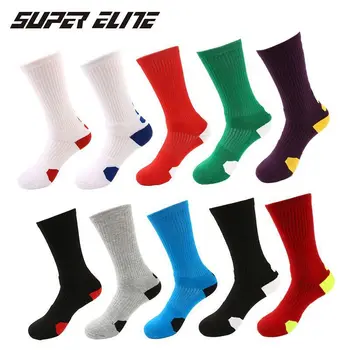 Super Elite prosop de jos în aer liber, încălzire cald șosete sportive de baschet, echitatie rularea ciorapi ciorapi de Înaltă Siguranță cu Șosete de ciclism