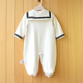 Spirng Toamna romper baby maneca lunga băiețel nou-născut îmbrăcăminte desene animate haine de copil marinei stil minunat copil pijama