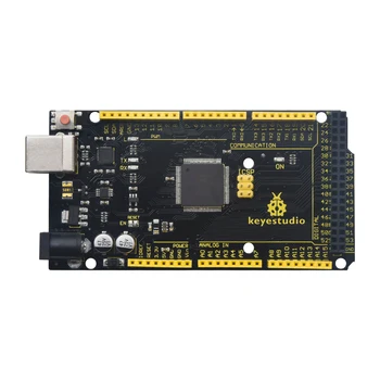 2020 NOU Keyestudio MEGA 2560 R3 Development Board w/USB Serial Chip CP2102 +Cablu USB Compatibil cu Arduino Mega2560 Giftbox