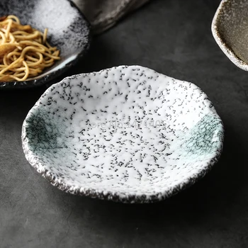 Retro Gresie Tacamuri Restaurant Japonez Caracteristice Creative Placa Ceramica De Acasă Dim Sum Fel De Mâncare Rece Gustare Placa