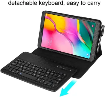 Bluetooth Tastatură Caz pentru Samsung Galaxy Tab Un A6 10.1 2016 2019 SM-T580 T585 510 T515 Detasabila Wireless Keyboard Cover+Cadou
