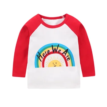ZWY540 Copii Tricouri T-Shirt pentru Copii Copii, Fete, Baieti un Baiat Tricou Copil Copil Copil din Bumbac Desene animate Topuri Haine de Îmbrăcăminte