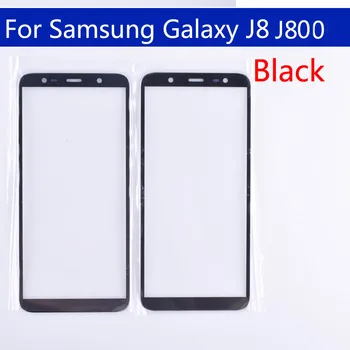 10buc Pentru Galaxy J8 2018 J810 J810F J810DS On8 Ecran tactil Frontal Exterior de Sticlă Pentru J8 2018 J800 TouchScreen Obiectiv Pentru J8 plus J805