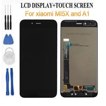 Display LCD+Digitizer Touch Screen de Asamblare Pentru Xiaomi MI5X înlocui ecran pentru Xiaomi A1 instrumente gratuite ca cadou