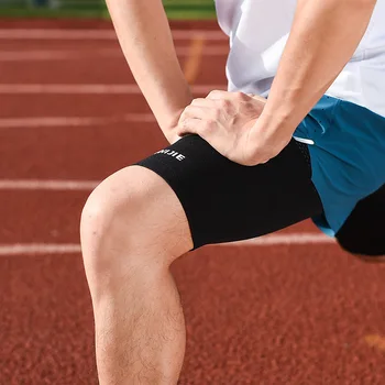 AONIJIE Coapsei cu Compresie Mâneci Reglabile Respirabil, Bretele Picior de Sprijin pentru Femei și Bărbați Traseu de Alergare