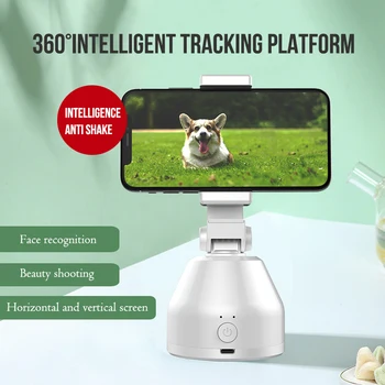 Inteligent Ai Gimbal Robot de Personal Cameraman Inteligent Selfie Stick Rotație de 360° Fata de Urmărire Inteligent AI Gimbal Fotografie Urmări
