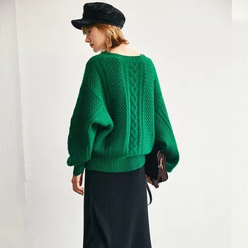 ZEHANGSEA pulover moda 2019 femei vrac casual culoare solidă pulover pulover de primăvară nou pulover doamnelor pulover-Transport