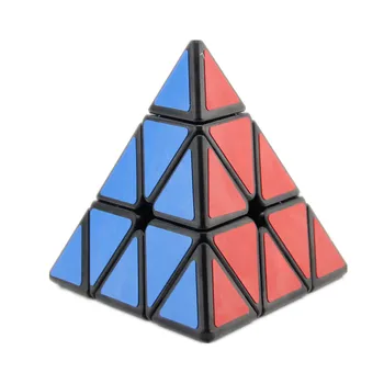 Qiyi 3x3 Piramida Viteza Cub Magic Profesionale Magic Cube Puzzle-uri Colorate Jucării Educative Pentru Copii