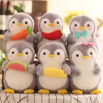 Pinguin Drăguț Îmbrățișarea Fructe De Pluș Umplute Păpușă Jucărie Pentru Copii Decor Acasă Valentine Cadou