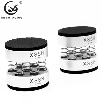 4buc upgrade XSSH Audio phile șoc piroane de primăvară amortizare pad HIFI Sta în Picioare vorbitor spike CD audio amplificator tampon picior