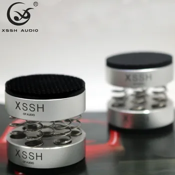 4buc upgrade XSSH Audio phile șoc piroane de primăvară amortizare pad HIFI Sta în Picioare vorbitor spike CD audio amplificator tampon picior