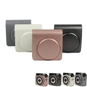 Caz de protecție pentru Fujifilm Instax Pătrat SQ6 Camera de Film Instant PU Geantă din Piele, cu Curea de Umăr Pentru Instant Piața SQ6