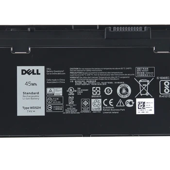 Original baterie Laptop Pentru Dell Latitude E7240 E7250 W57CV 0W57CV GVD76 VFV59 baterie 7.4 V 45WH WD52H VFV59