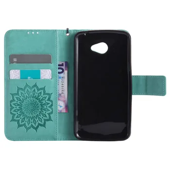 De lux de Floarea-soarelui din Piele PU Caz Telefon Pentru LG K5 Caz Flip Pentru Coque LG K 5 Caz Portofel Pentru a Acoperi LG X220 X220DS Funda Sac Capa