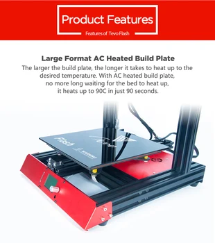 New Sosire Flash 3D Printer Kit de Imprimare de Mare Dimensiune Aparat pentru Multi Imprimare 3D cu Filament ABS PLA 1,75 mm