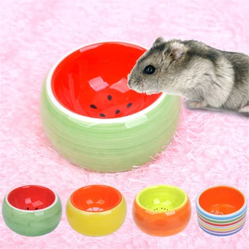 Hamster Ceramica Castron de Alimentare Alimentare Antena Mini Animale de Porțelan Alimentator Potabilă Cușcă pentru Animale Mici de companie Iepure cobai Mouse Instrumente