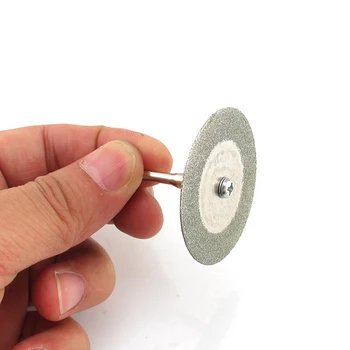 10pcs16mm diamond disc de tăiere pentru dremel accesorii roata de diamant de slefuire abrazive rotative electrice instrument lamă de fierăstrău circular