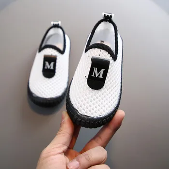 Copii nou Single Pantofi Casual Baieti Incaltaminte Fete Moi, Fund Non-alunecare de Copii Pantofi Respirabil