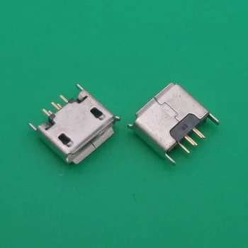 30pcs Verticale MICRO USB mini 5pin de sex feminin locul de 180 de grade jack 5P Direct plug-in, conector USB