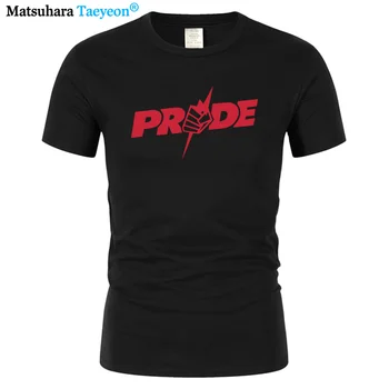 Vara Noi PRIDE FC MMA T Camasa Barbati Moda harajuku Bumbac Brand Printed T Camasa Top Tees pentru Bărbați Dimensiune supradimensionat tricou