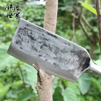 Cutit de tocare din oțel inoxidabil manual forjat multi-funcțional în aer liber cutit cleaver tocare cutitul la os carnea de pește cuțit нож