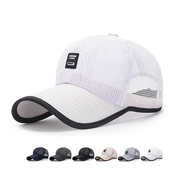 Noul Brand Femei Bărbați Pălărie De Vară Tata Plasă De Pescuit Pălărie De Sex Feminin De Sex Masculin Trucker Hat Pentru Femei Barbati Dropshipping