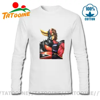 Moda 2020 New Japan style T shirt de sex Masculin Ufo Robot Grendizer Goldorak Tricou Barbati din Bumbac Imprima O Gatului Maneca Lunga Tricou