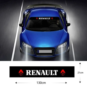 Masina de fata geam autocolante auto parasolar parbriz vinil autocolante Pentru Renault Megane 2 Clio 3 accesorii auto