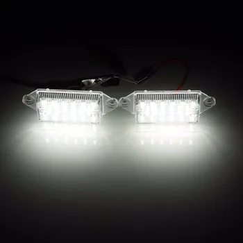 Pentru Mitsubishi Lancer 2003-2017 Masina din Spate LED Alb de Lumină de inmatriculare Lămpii Numărului de Înmatriculare