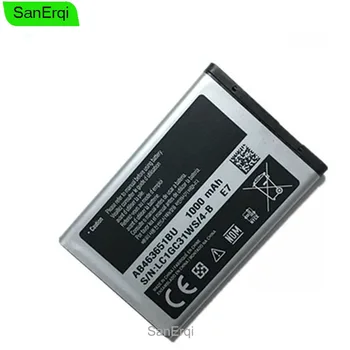 1000mAh Baterie Pentru Samsung S5610 C3322 AB463651BU W559 S5620I S5630C C3518 J808 F339 S5560C C3370 3200 S5296 L708E S5610