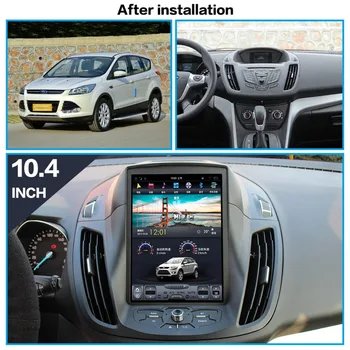 Aotsr Android 6.0 Tesla stil Masinii Nu DVD Player, Navigatie GPS Pentru Ford Kuga 2013-2017 Auto stereo unitate multimedia recoder