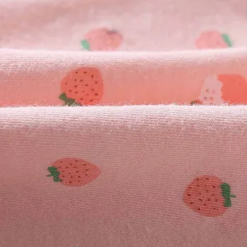 Fata Lenjerie Copii Printesa Chilotei Roz Desene animate Print pantaloni Scurți de Bumbac Chilotei Fata Adolescenta Cute Strawberry Boxeri 3 Buc/lot