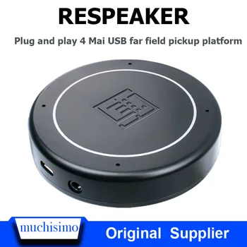 Raspberry Pi 4B ReSpeaker USB Microfon Array departe de teren microfon AI de recunoaștere a vorbirii consiliul de dezvoltare Raspberry Pi 4B