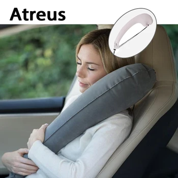 Atreus styling Auto accesorii Proteja gâtul de dormit perna pentru BMW E39 E60 F30 E30 X5 Audi B6 B8 B7 A6 B5 Q7 Mazda 3 6 CX-5
