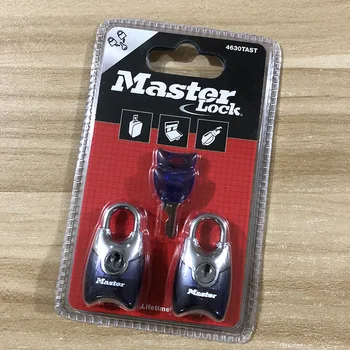 Master Lock mici Mini Lacat de Blocare Dulap Sertar Student Concentrice depozitare cutie de caz Iubitorii de Blocare 4 Culori 2 Chei en-Gros
