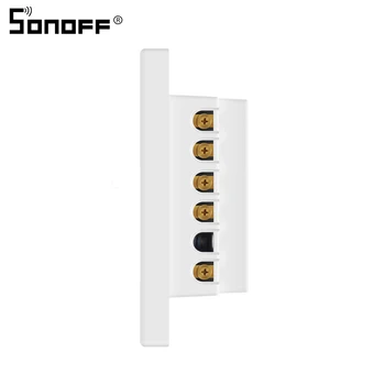 Itead SONOFF T1 1C/2C/3C 433Mhz RF Control de la Distanță WiFi Smart Switch UE 1/2/3Gang 220V Lumina Pentru Alexa de Start Google Atingeți Comutatorul