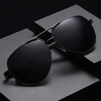 Clasic Pilot ochelari de Soare pentru Barbati Brand de Lux de Design de Epocă Ochelari de Soare Elegant de Aviație de Metal în aer liber Ochelari de Conducere UV400 Oculos