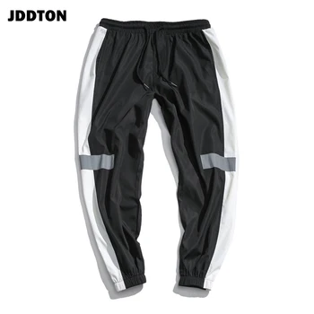 JDDTON Nouă Primăvară pentru Bărbați Pantaloni Largi Casual Hip Hop Sport Streetwear toată Lungimea de sex Masculin Fascicul de Picior Pantaloni Joggers Urmări JE191