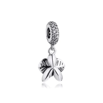 Se potrivesc Pandora Bratara Trandafir Orhidee Farmece 925 Original Argint Margele pentru Bijuterii DIY Cadou Femei