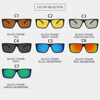 Tr90 Polaroid ochelari de Soare Piața Flexibil de Conducere Cauciuc Pătrat Ochelari de Soare Brand Faimos Bărbați Polarizate Sunglases pentru Femei Barbati