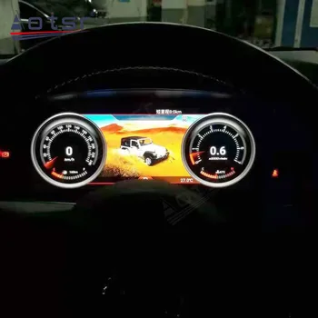 12.3 Inch Auto LCD de Bord Pentru Jeep Wrangler 3 JK 2010-2017 Auto LCD Panoul de bord Modificate și Modernizate Multifunctional DSP