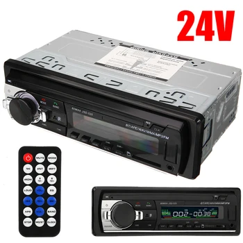 JSD-520 24V Auto Radio Stereo Player Digital bluetooth Car MP3 Player 60Wx4 Radio FM Stereo Audio USB/SD cu In Bord Intrare AUX