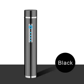 Portabil Cilindric Dublu Arc Bricheta USB Bricheta Reîncărcabile Personalitate Creatoare Mini Windproof Metal, brichete