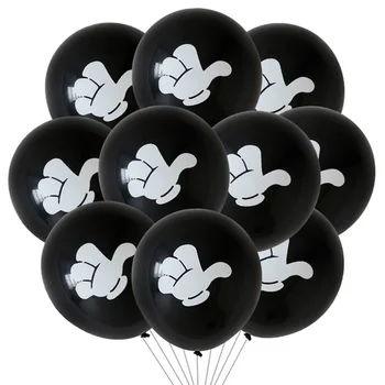 100buc Mickey Minnie Mouse, Baloane Latex Petrecere Decoratiuni Copii, Aer Globos Jucarie Copii Baby shower Balon cu Heliu