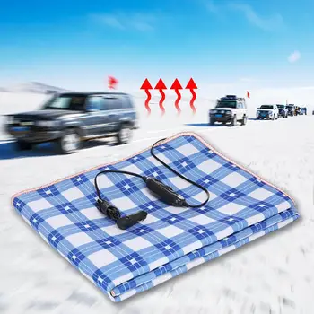 Mașina Încălzită Pătură de Călătorie de Calitate 24V Ignifug Auto Confortabil Încălzire Scaun Auto Pătură Mare Pentru Călătorii Lungi Și Camping