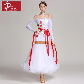 Nou concurs de dans, rochie dans vals de bal rochii de standard, rochie dans femei rochie de bal S7025