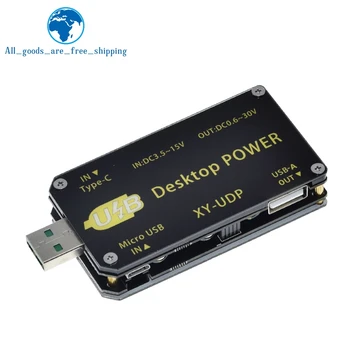 XY-UDP Digital USB DC DC CC CV 0.6-30V 5V 9V 12V 24V 2A 15W Putere Modul Desktop Reglabil de alimentare Reglementate
