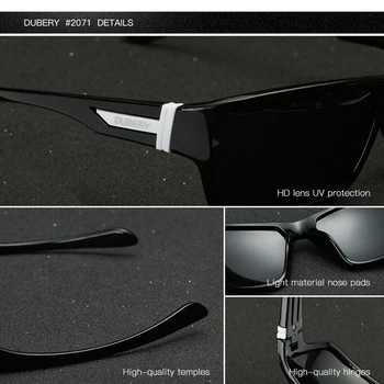 DUBERY Polarizat ochelari de Soare Barbati Femei Conducere Sport Ochelari de Soare Pentru Bărbați de Înaltă Calitate Ieftine de Lux de Brand Designer de Oculos